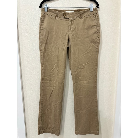 Old Navy Pants - Y2K Old Navy Khaki Chino Pants Tan Straight Leg Size 2 Professional Casual